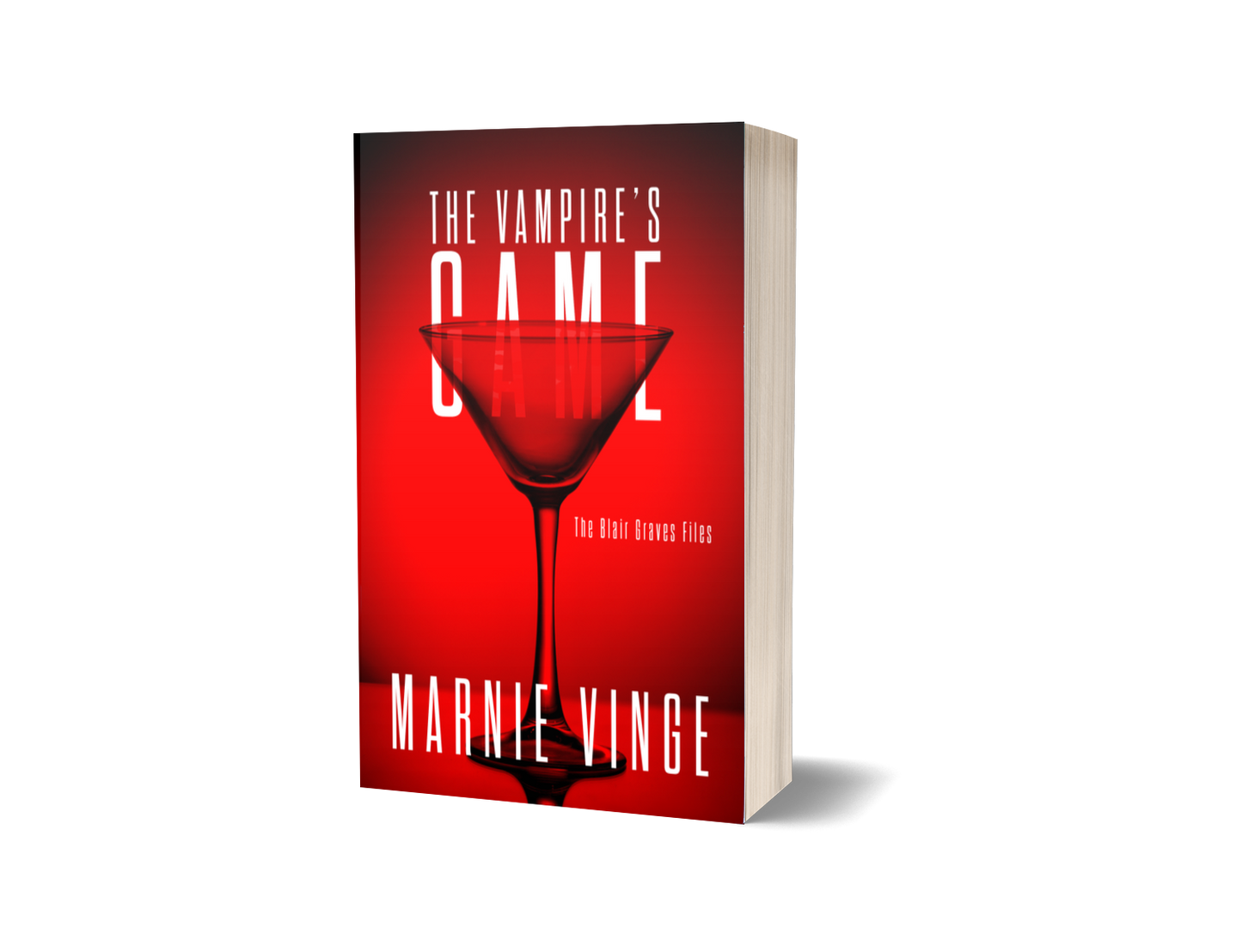 The Vampire's Game - Blair Graves Files #3 (signed paperback)